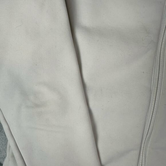 VTG Y2K Salomon white soft shell fleece lined activewear jacket womens Small - Picture 11 of 11